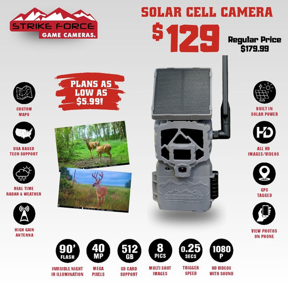Strike Force Game Cameras - SFW Customers 4th of July Sales Event